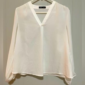 Loose Long-Sleeve Blouse